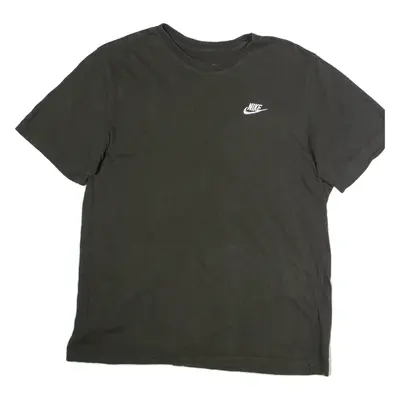 NIKE Mens T-Shirt Green Crew Neck M