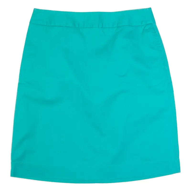 CREW CLOTHING Womens Straight Skirt Blue Knee Length UK 12