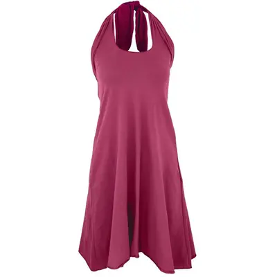 Organic Cotton Convertible Dress Skirt - Black - M