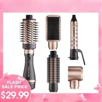 5-in-1 Multifunctional Hair Styling Tool - Comb, Hair Dryer, Curling Wand, Straightening Brush, and More - Ultimate Beauty Es...