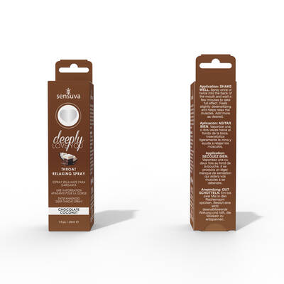 Deeply Love You Throat Relaxing Spray - Chocolate Coconut - 1 Fl. Oz.