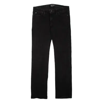 LEVI'S Womens Jeans Black Regular Straight W32 L32