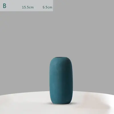 Creative Ceramic Vases For Living Room Decoration Accessories | Color: Green