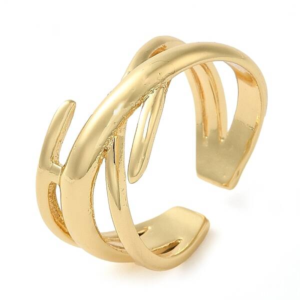 Brass Open Cuff Rings for Women