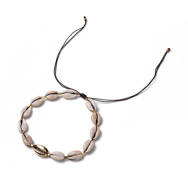 Cowrie Shell Braided Choker Necklaces