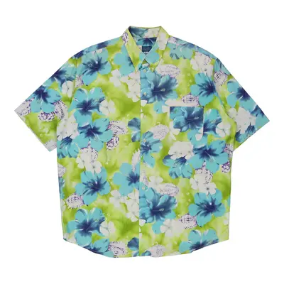 Best Company Hawaiian Shirt - XL Multicoloured Cotton