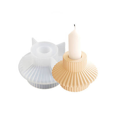 DIY Silicone Candle Holder Molds