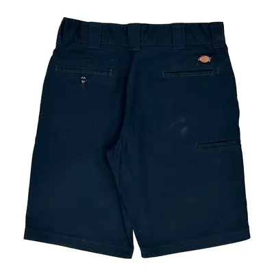 Dickies Shorts - 30W 11L Black Polyester Blend | Size: 30″ waist