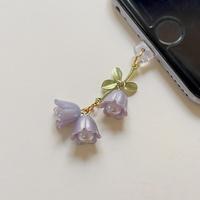 Flower Design Phone Charging Port Dust Plug, Anti-dust Plug For iPhone/Type C Port, Mobile Phone Parts