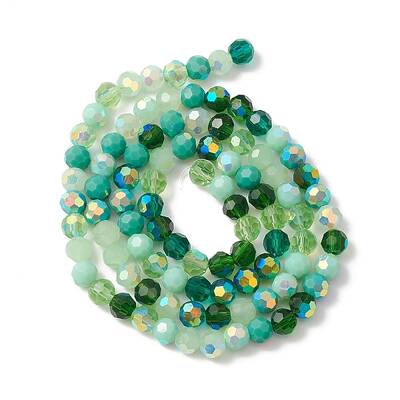 Electroplate Glass Beads Strands