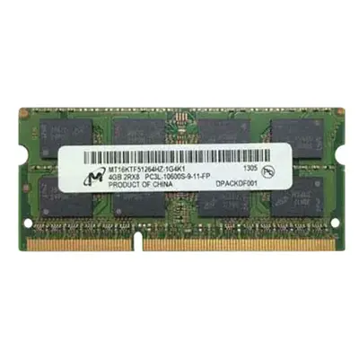 Micron MT16KTF51264HZ-1G4K1 | 4GB DDR3-1333MHz PC3-10600 Non-ECC Unbuffered SODIMM CL9 2Rx8 1.35V 204-Pin Memory Module