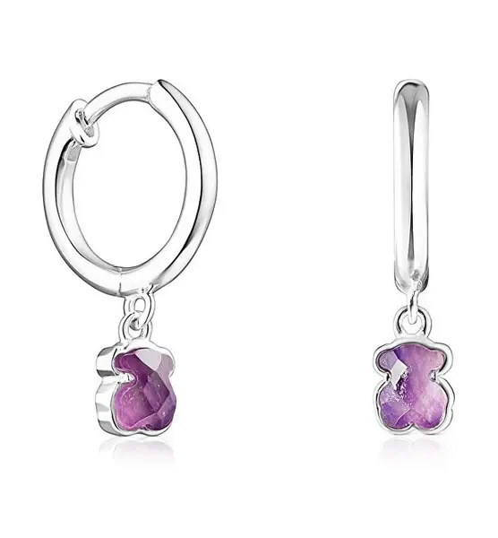 Tous Orecchini Pendenti In Argento Originali New Silueta 1003386200
