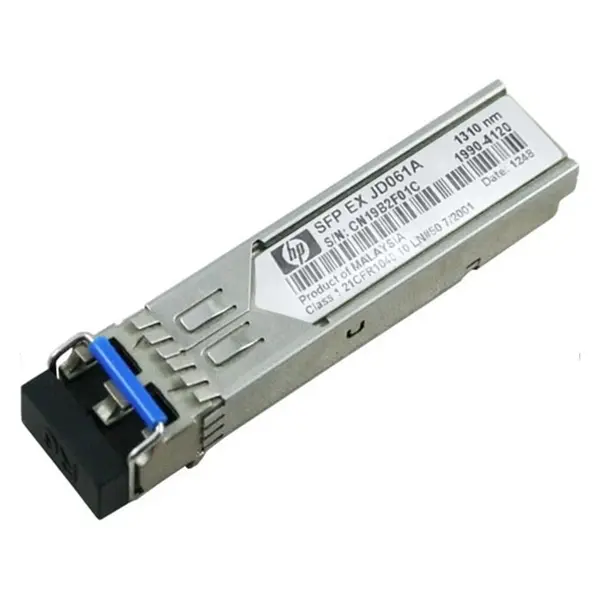 HP JD061A | X125 1Gb/s 1000Base-LH40 Single-Mode Fibre 1310nm 40km Duplex LC Connector SFP Transceiver Module