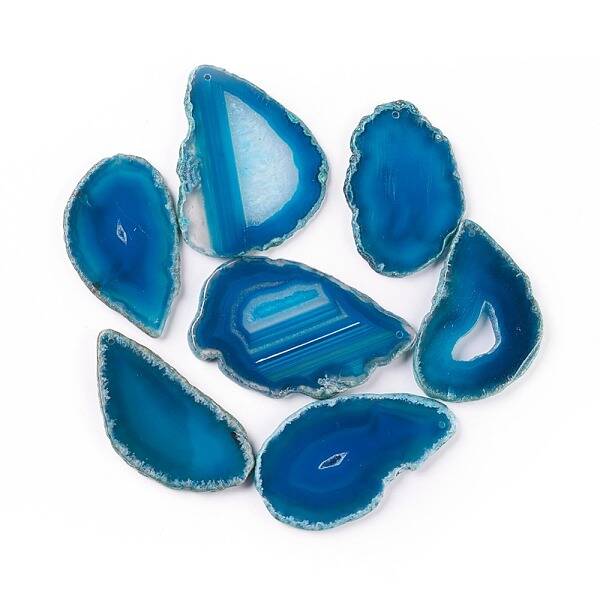 Natural Agate Pendants
