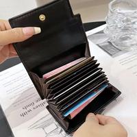 Women's Fashionable Solid Color Card Holder, Casual Stylish Card Holder, Lightweight Card Holder for Daily Use, Women's minim...