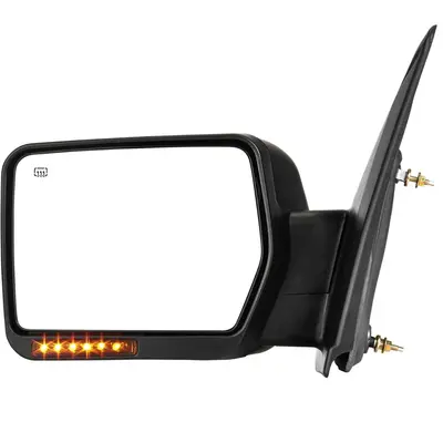 YITAMOTOR® Door Mirror Compatible with 2007-2014 Ford F-150 series truck, Left Driver Side Mirror Power Adjustable Heated Fo...