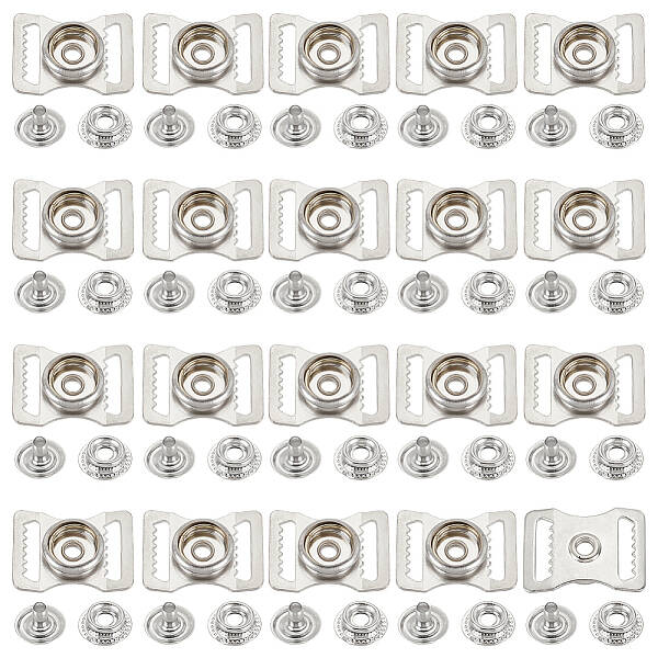 Iron Adjuster Buckles for Webbing Bag Strap