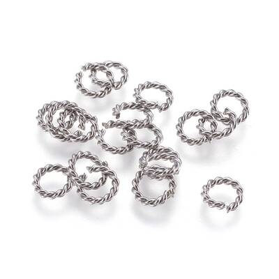 Tarnish Resistant 304 Stainless Steel Open Jump Rings