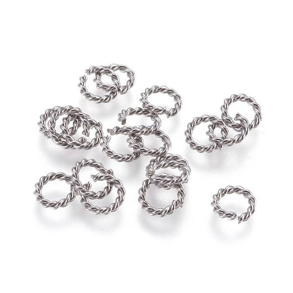 Tarnish Resistant 304 Stainless Steel Open Jump Rings