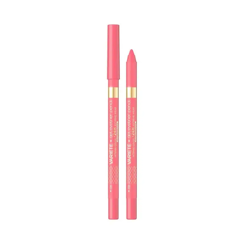Eveline Cosmetics Variété Waterproof Gel Eye Pencil Color 09 Pink