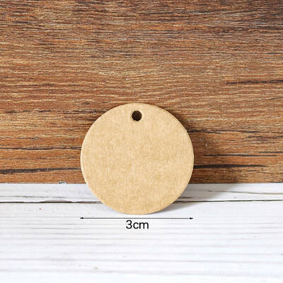 Retro Kraft Paper Gift Tags