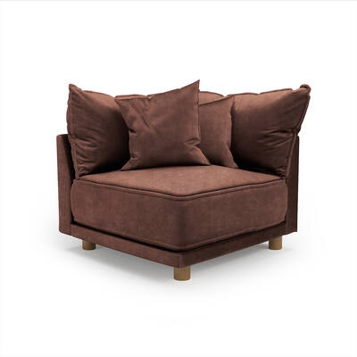 Oslo Sectional Corner Piece (Burnished Blush)