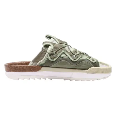 NIKE Offline Slip-On 2021 Slider Sandals Green Synthetic Mens UK 9