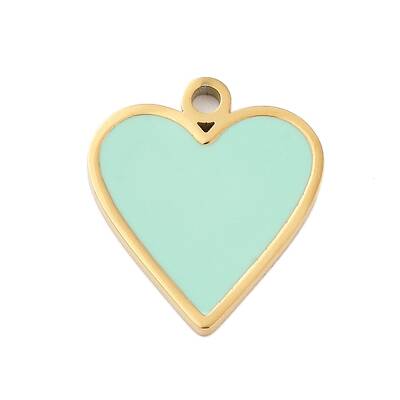 Ion Plating(IP) 304 Stainless Steel Enamel Pendants