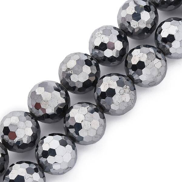 Synthetic Terahertz Stone Beads Strands
