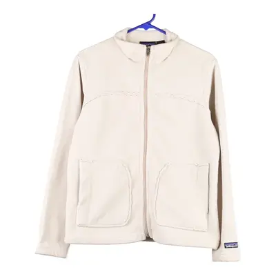 Synchilla Patagonia Fleece - Medium Cream Polyester
