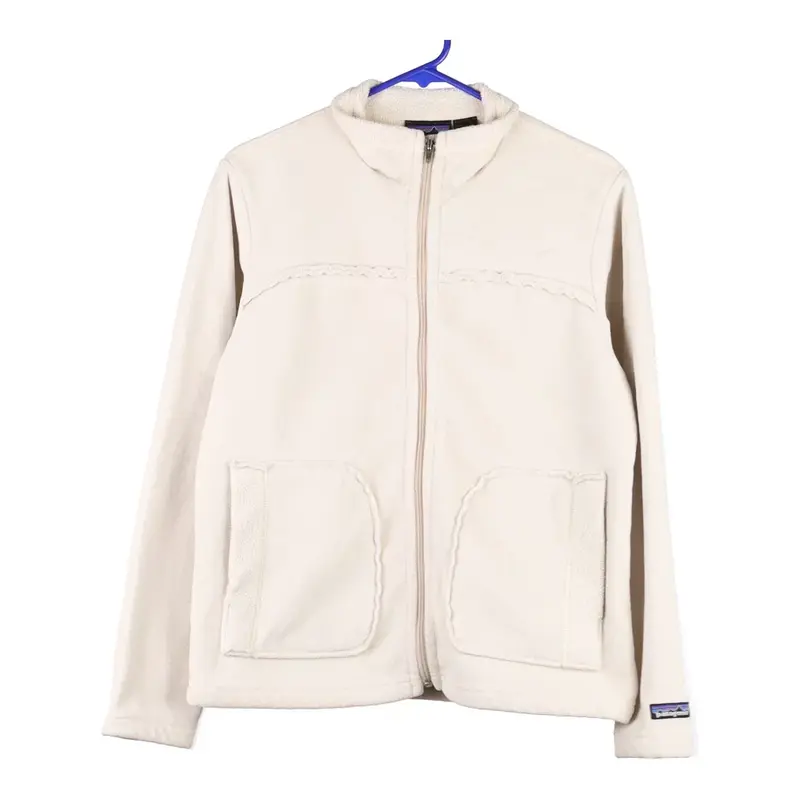 Synchilla Patagonia Fleece - Medium Cream Polyester