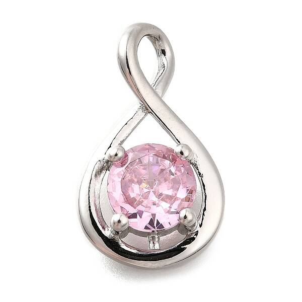 925 Sterling Silver Pave Cubic Zirconia Pendants