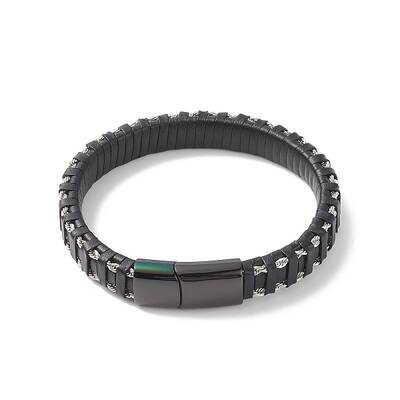 Leather Braided Cord Bracelets
