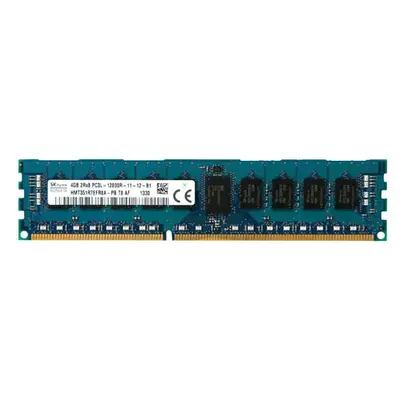 Hynix HMT351R7EFR8A-PB | 4GB DDR3-1600MHz PC3-12800 ECC Registered RDIMM CL11 2Rx8 1.35V 240-Pin Memory Module