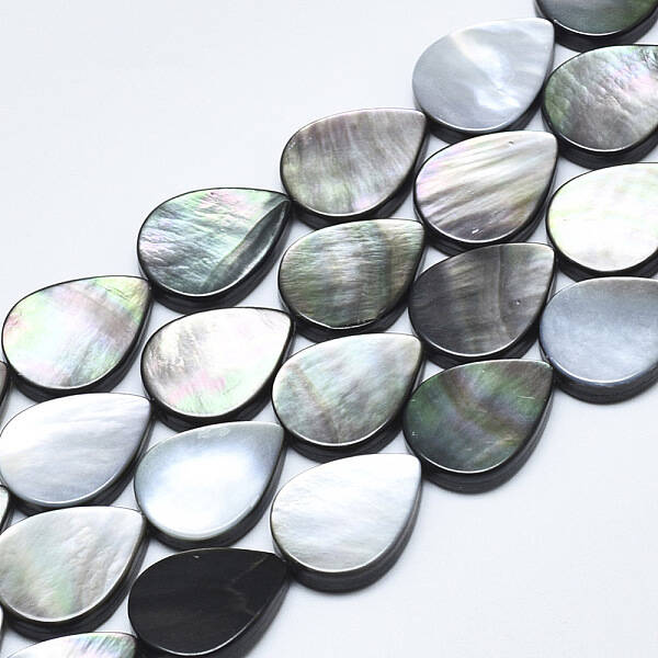 Natural Black Lip Shell Beads