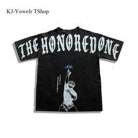 The Honored One Gojo JJK Acid Wash Vintage Style T-shirt, Anime Inspired Tee