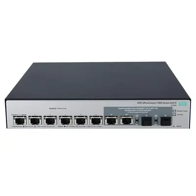 JL169A#AC3 HP 1850 6XGT and 2xGT/SPF+ 8-Port + 2-Port SFP+ L2 Switch