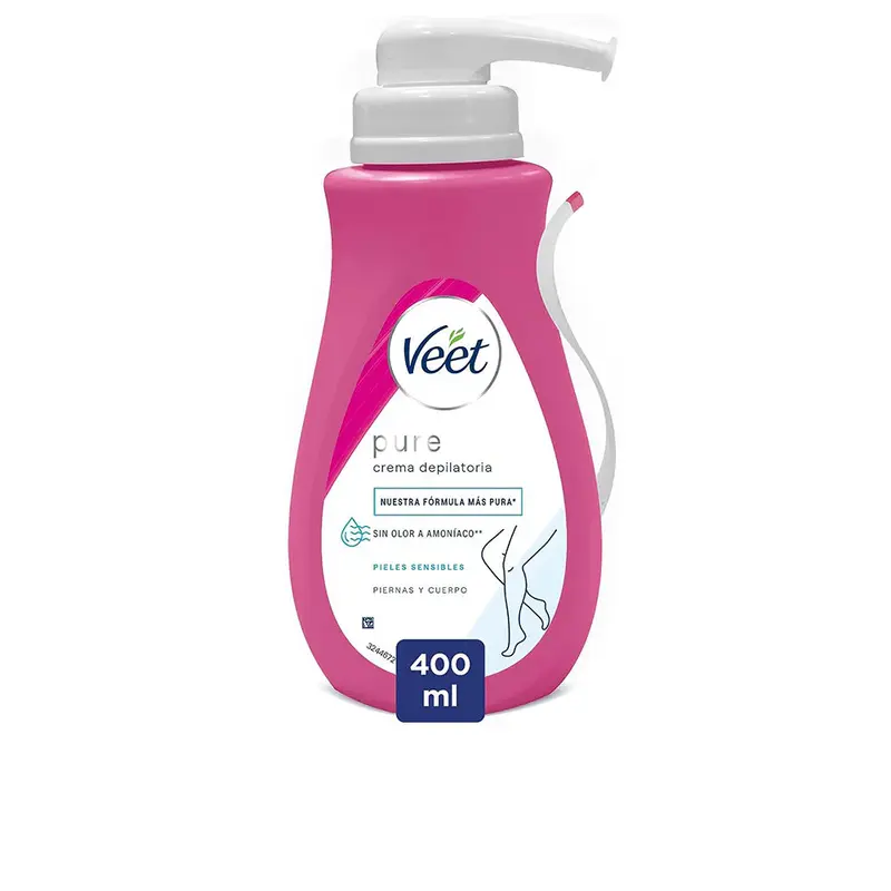Veet Pure Shower Crema Depilatoria per Pelli Sensibili 400ml
