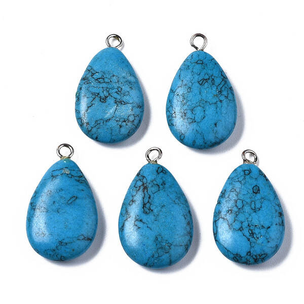 Synthetic Turquoise Pendants