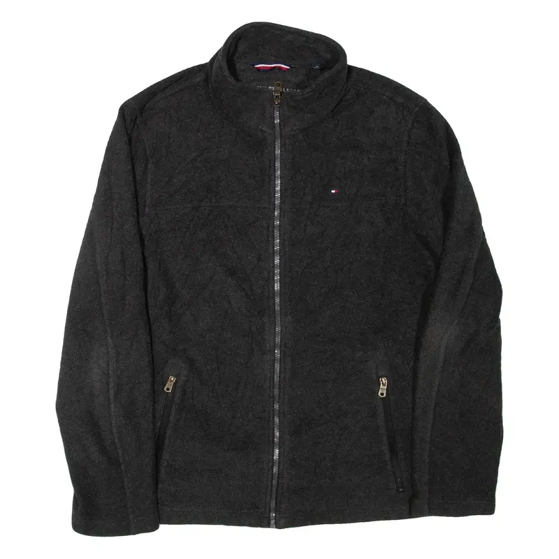 TOMMY HILFIGER Mens Fleece Jacket Black M