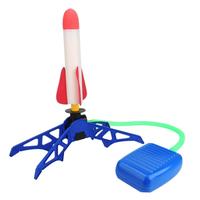 Portable Squeeze Air Powered Launch Rockets, 1 Set Colorful Rocket Design Outdoor Launching Toy, Portable Outdoor Flight To...