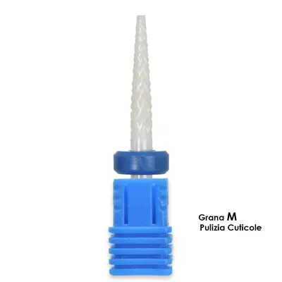 Melcap Ceramic cutter tip pin shape grit m for cleaning cuticles