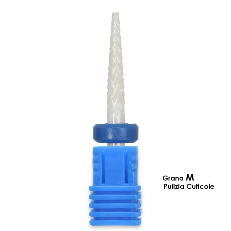 Melcap Ceramic cutter tip pin shape grit m for cleaning cuticles