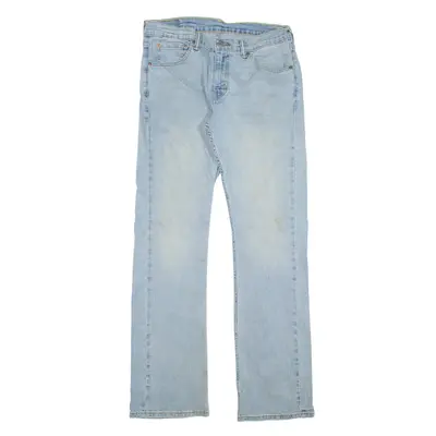LEVI'S 527 Jeans Blue Denim Regular Bootcut Mens W32 L34