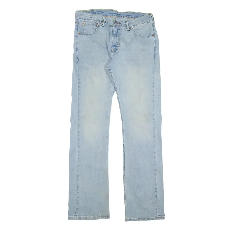 LEVI'S 527 Jeans Blue Denim Regular Bootcut Mens W32 L34