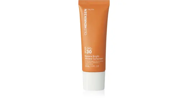 OLEHENRIKSEN Truth Banana Bright Mineral Sunscreen SPF 30 face tanning cream with vitamin C SPF 30 50 ml