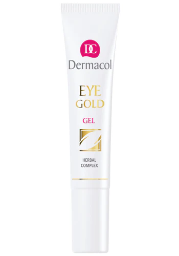 Dermacol Eye Gel Against Puffiness, Fatigue and Dark Circles (Gold) 15 ml