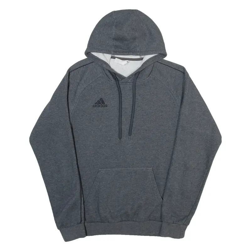 ADIDAS Mens Grey Hoodie S