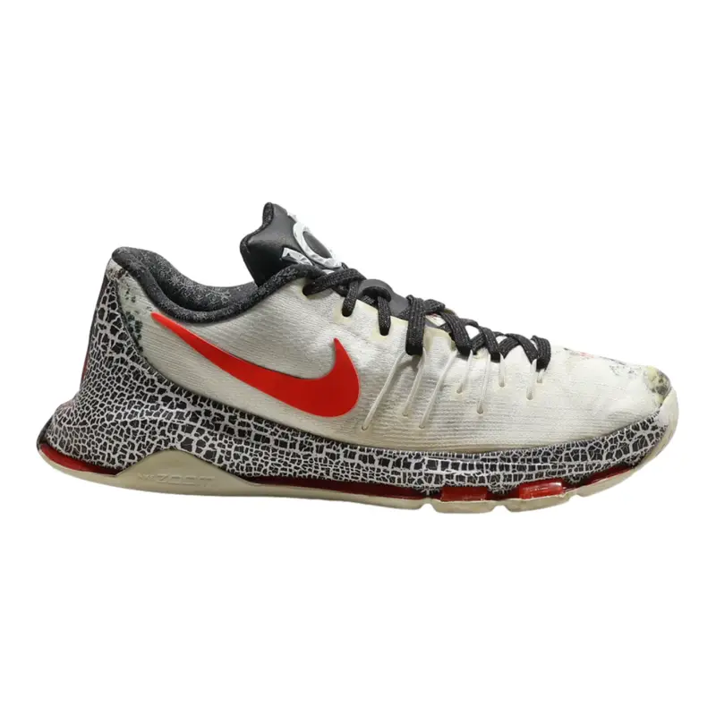 NIKE KD 8 2015 Sneaker Trainers White Canvas Mens UK 10