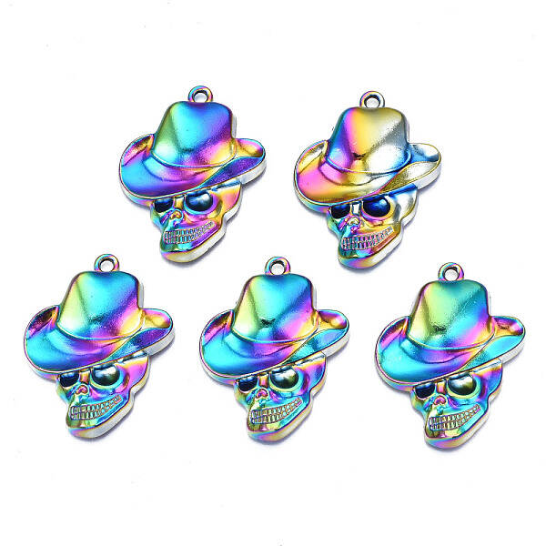 Rainbow Color Alloy Pendants